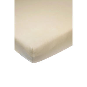 katoenen ledikant hoeslaken 60x120 cm sand