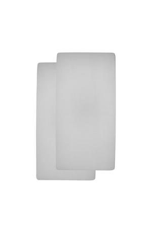 katoenen jersey hoeslaken ledikant 60x120 cm (set van 2)