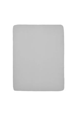 hoeslaken boxmatras 75x95 cm lichtgrijs