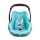 nijntje autostoelhoes 0+  interlock smile turquoise
