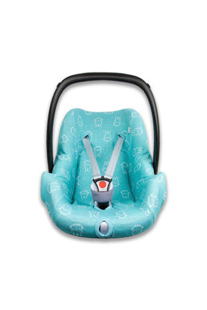 autostoelhoes 0+ interlock smile turquoise