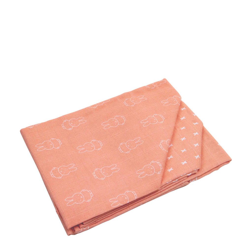 nijntje hydrofiel luier smile - set van 3, Roze