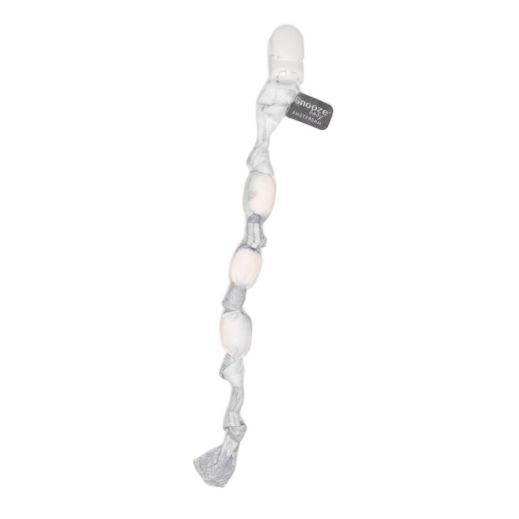 Snoozebaby speenkoord star white, Star White