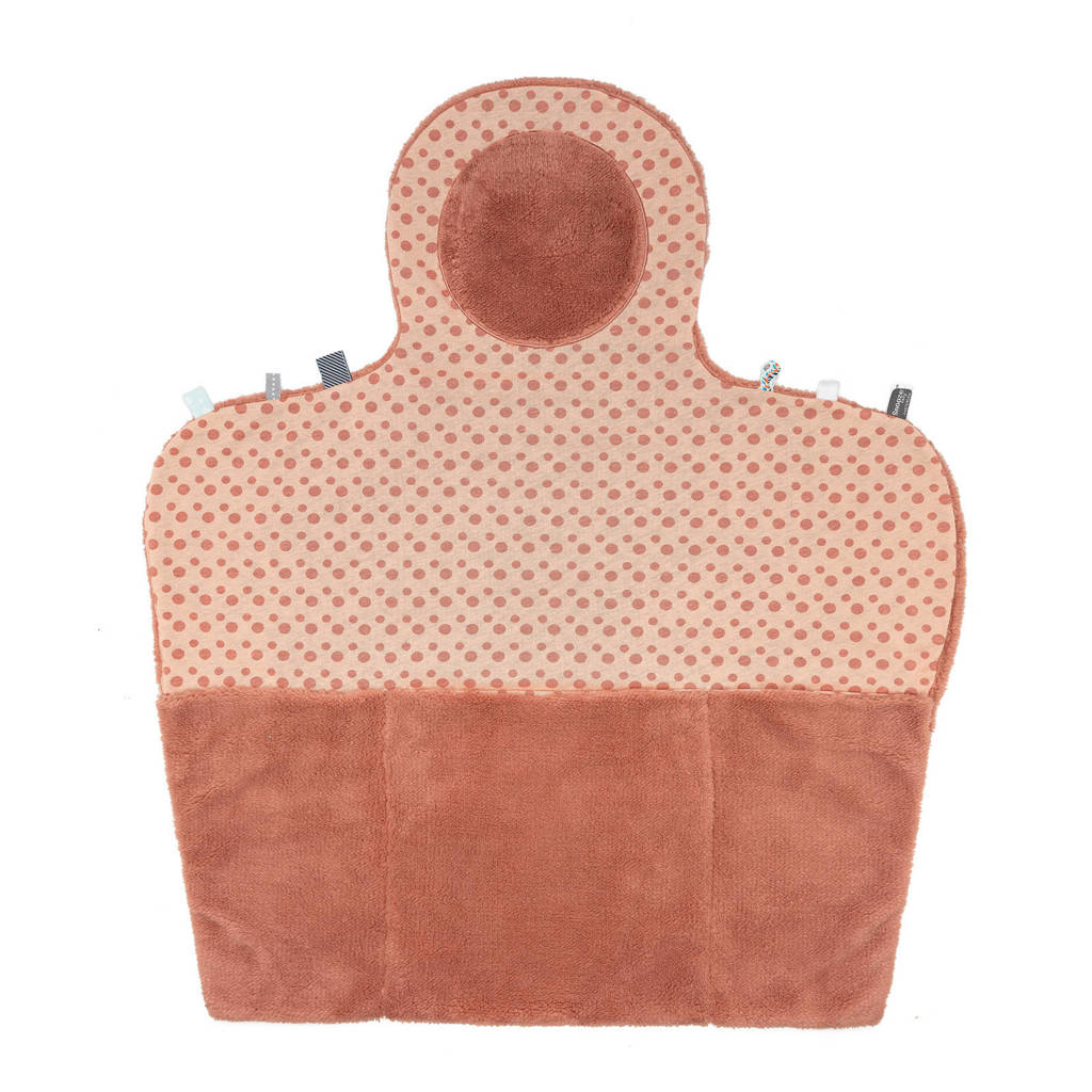 Snoozebaby Easy Changing verschoonmatje dusty rose, Rood