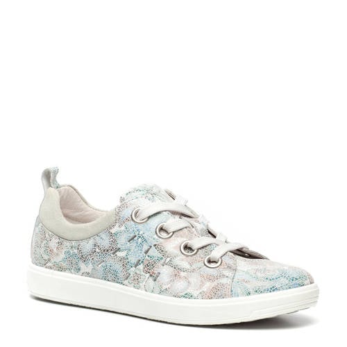 Scapino Natuform Leren Veterschoenen Grijs scapino kopen in de aanbieding