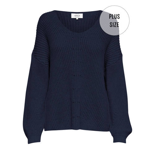 Only Carmakoma Gebreide Trui Blauw only carmakoma kopen in de aanbieding Only Carmakoma Gebreide Trui Blauw only carmakoma kopen in de aanbieding