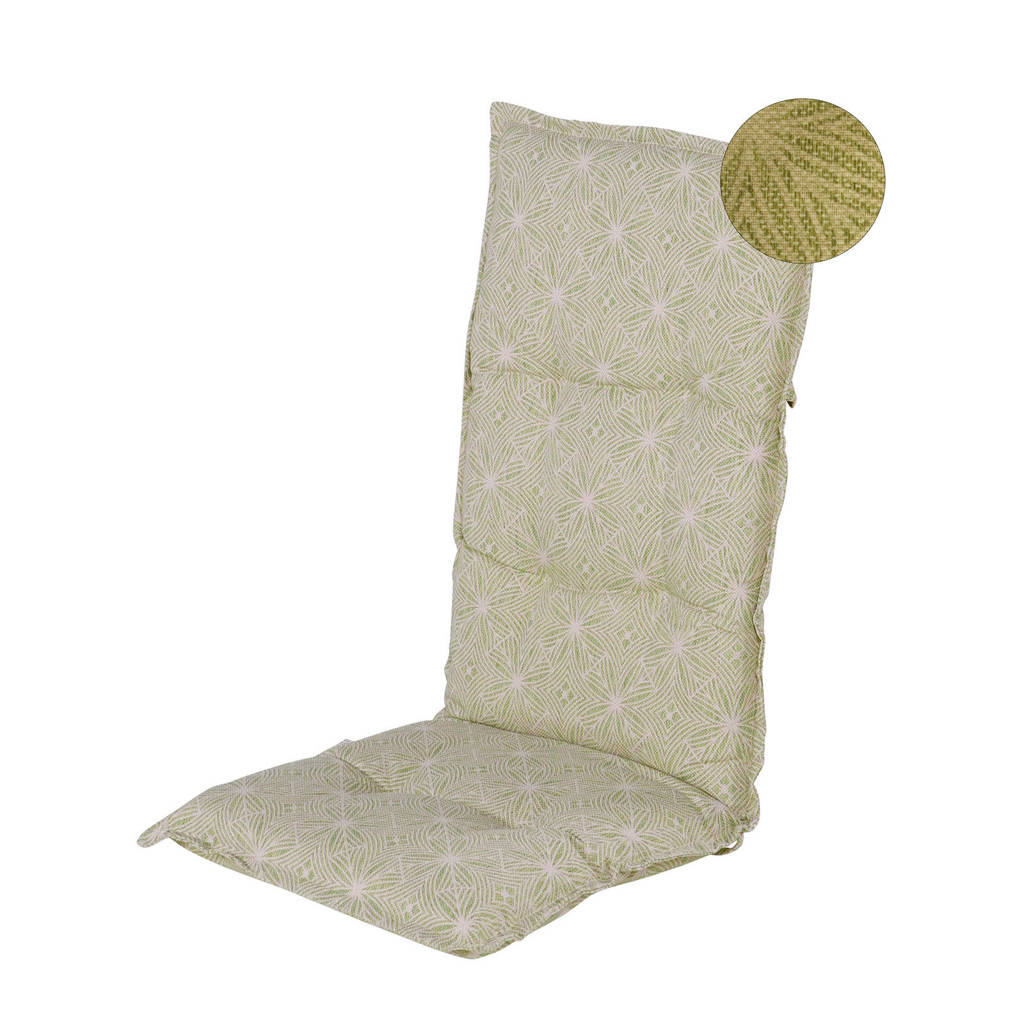 Hartman tuinkussen (hoge rug, set van 2) Jay, Groen