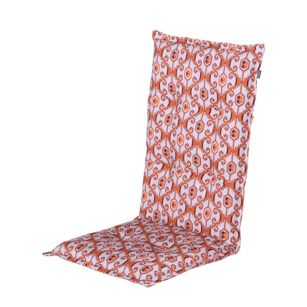 Hartman tuinkussen (hoge rug, set van 2) Limay, Oranje