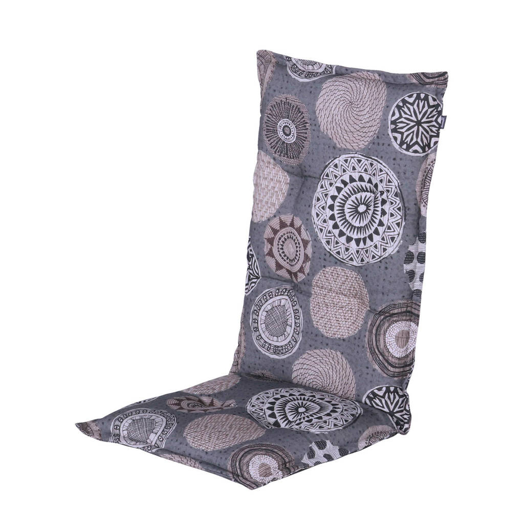 Hartman tuinkussen (hoge rug, set van 2) Estelli, Grijs