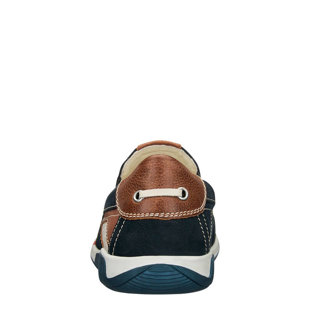 Donkerblauw Am Shoe Leren Am Instappers Shoe 1wRBqva
