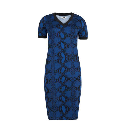 WE Fashion aansluitende jurk met slangenprint WE Fashion aansluitende jurk met slangenprint