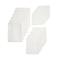 Meyco hydrofiele starterset uni - wit (set van 3x6)