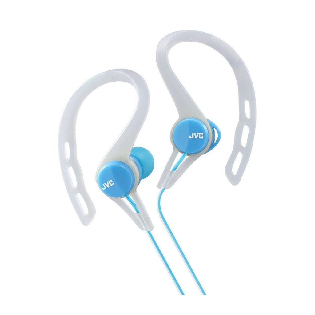 JVC HA-ECX20-A-E sport oortjes, Blauw, wit