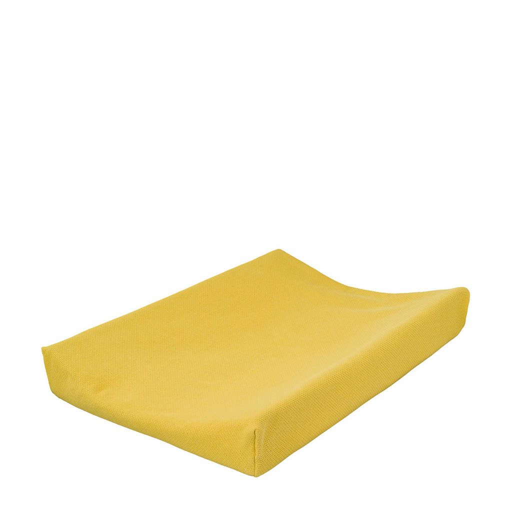 Cottonbaby aankleedkussenhoes diamantwafel 72 x 46 cm okergeel, Okergeel