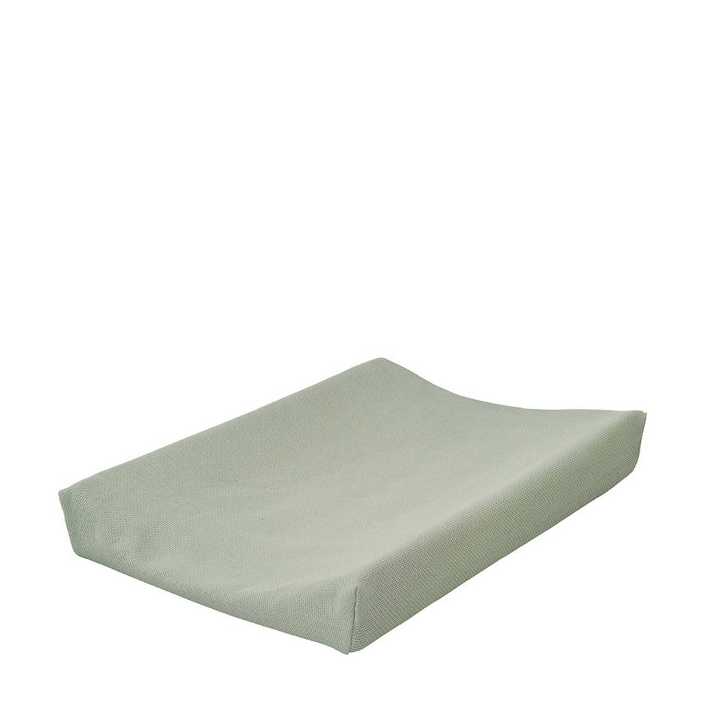 Cottonbaby aankleedkussenhoes diamantwafel 72 x 46 cm oudgroen, Oudgroen