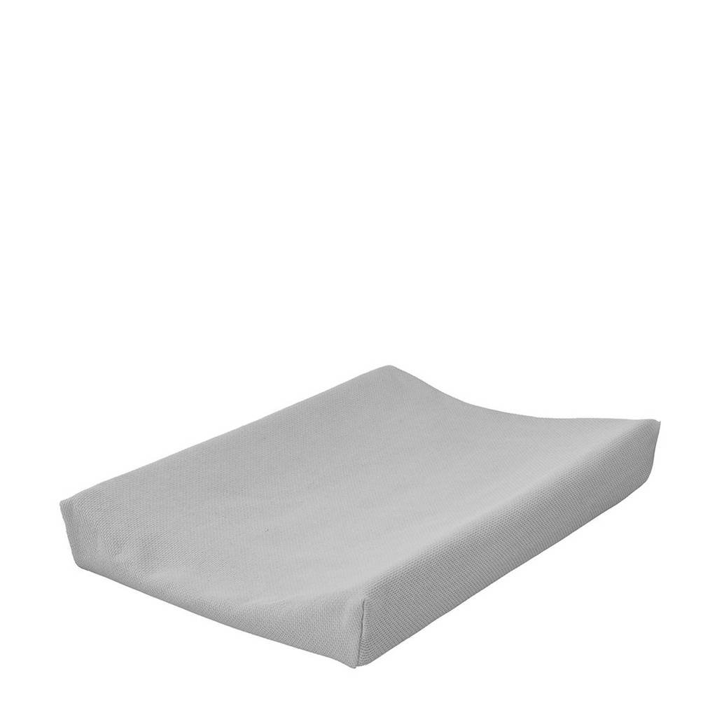 Cottonbaby aankleedkussenhoes diamantwafel 72 x 46 cm grijs, Grijs