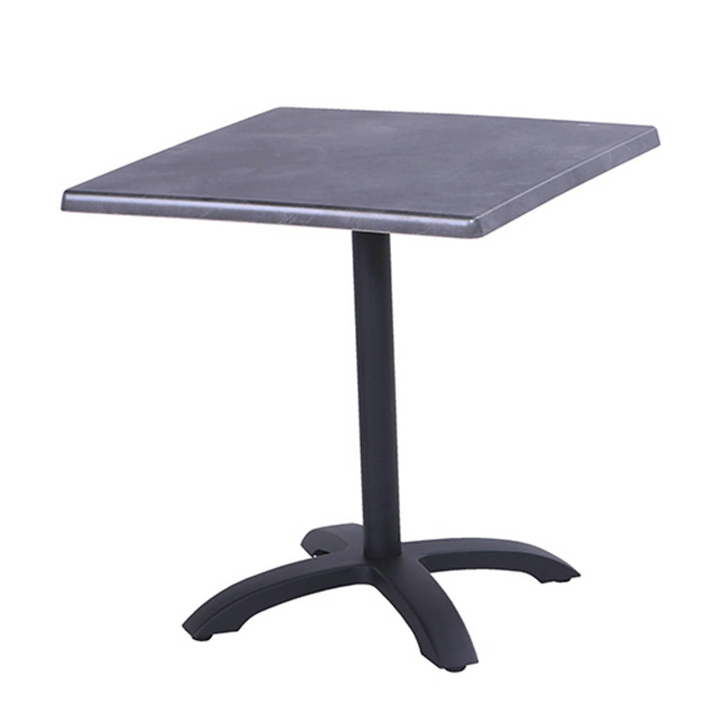Hartman inklapbare bistrotafel (138x68 cm) Sophie, Antraciet/zwart