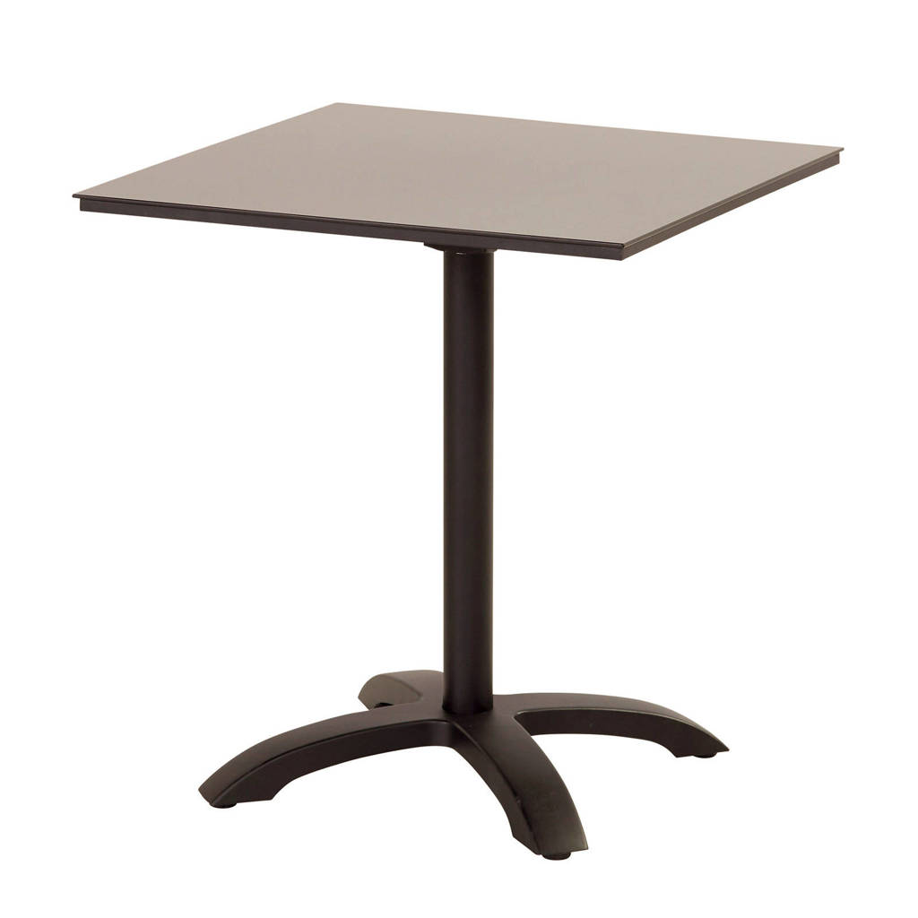 Hartman inklapbare bistrotafel (68x68 cm) Sophie, Antraciet/zwart