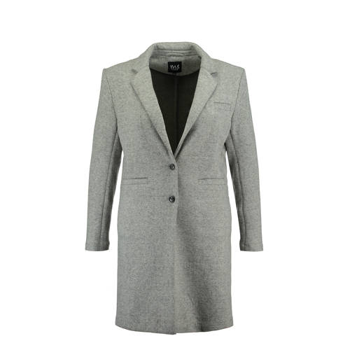 Ms Mode Coat Grijs ms mode kopen in de aanbieding