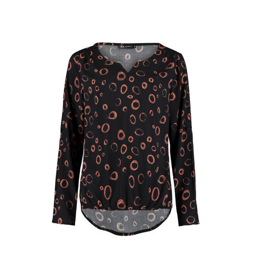 Didi Top Met Allover Print Zwart didi kopen in de aanbieding Didi Top Met Allover Print Zwart didi kopen in de aanbieding