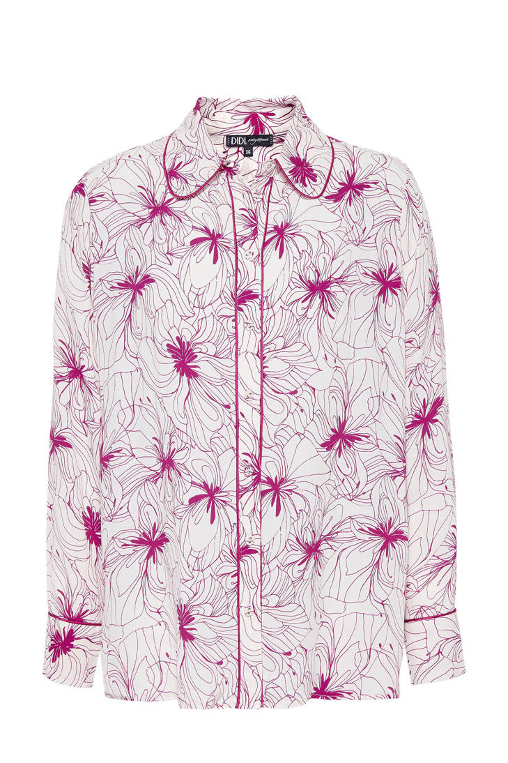Didi met blouse Didi bloemenprint blouse 711xHqgf