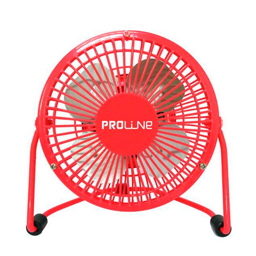 Proline MVS10AR tafelventilator, Rood