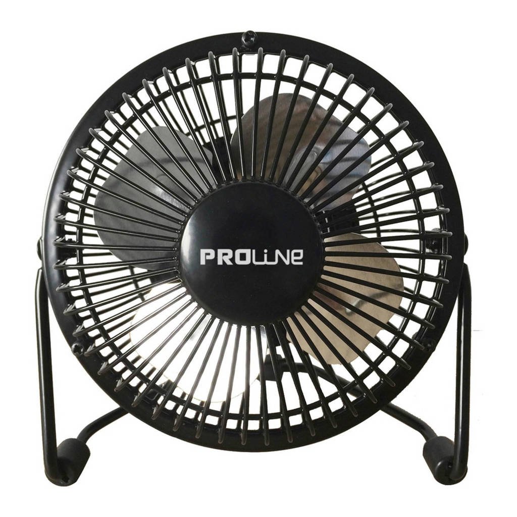 Proline MVS10AN tafelventilator, Zwart