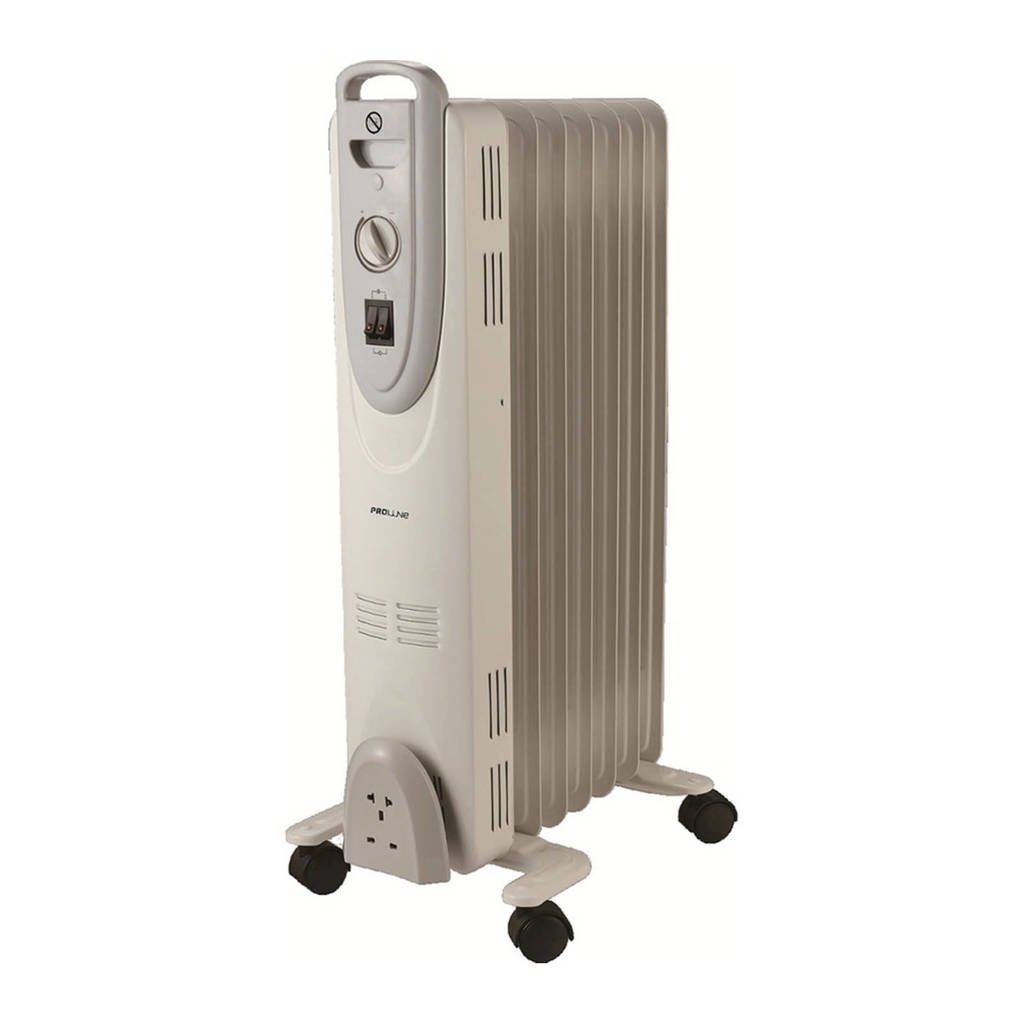 Proline OF7F elektrische radiator, Wit