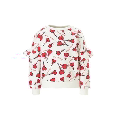 Ca Palomino Sweater Met Hartjes Ecru ca kopen in de aanbieding Ca Palomino Sweater Met Hartjes Ecru ca kopen in de aanbieding
