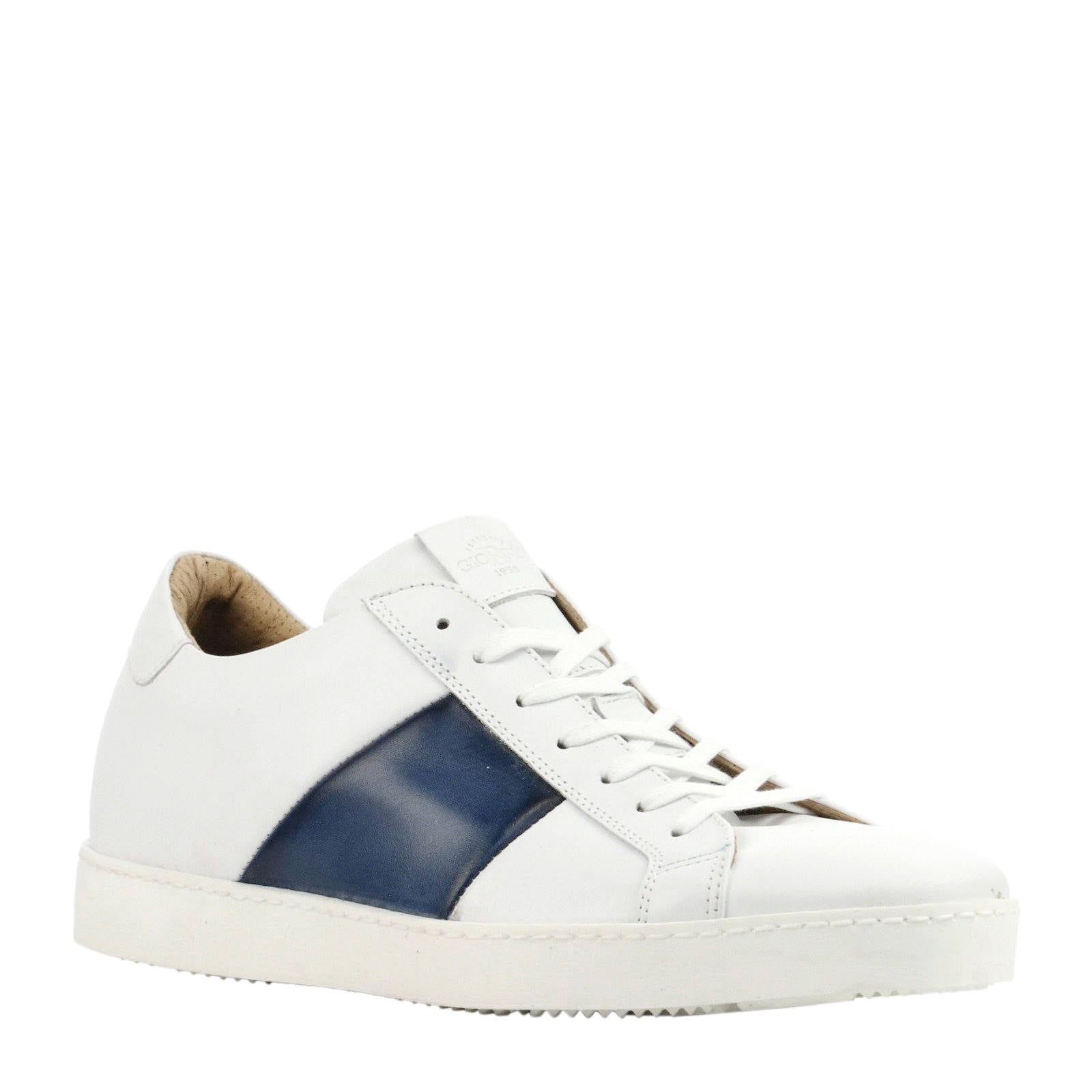 Giorgio 1958 leren sneakers wit | wehkamp