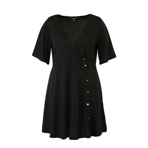 Simply Be Jurk Met Overslag En Knoopdetails simply be kopen in de aanbieding Simply Be Jurk Met Overslag En Knoopdetails simply be kopen in de aanbieding