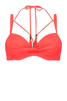 voorgevormde beugel bikinitop Afia oranje