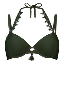 voorgevormde beugel bikinitop Amanda Queen groen