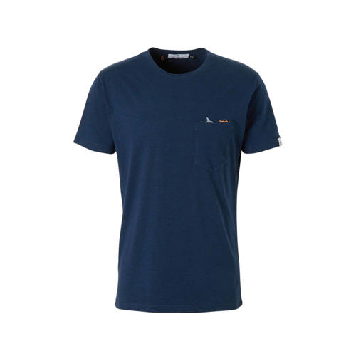 Rvlt Gemeleerd T Shirt Donkerblauw rvlt kopen in de aanbieding Rvlt Gemeleerd T Shirt Donkerblauw rvlt kopen in de aanbieding