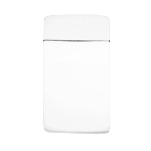 Briljant Baby Wieglaken Geweven Grey Uni Bies Band briljant baby kopen in de aanbieding