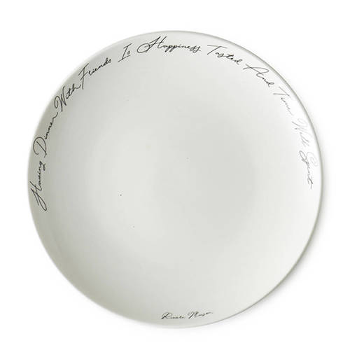 Riviera Maison Ontbijtbord Chefs Table O23 Cm riviera maison kopen in de aanbieding