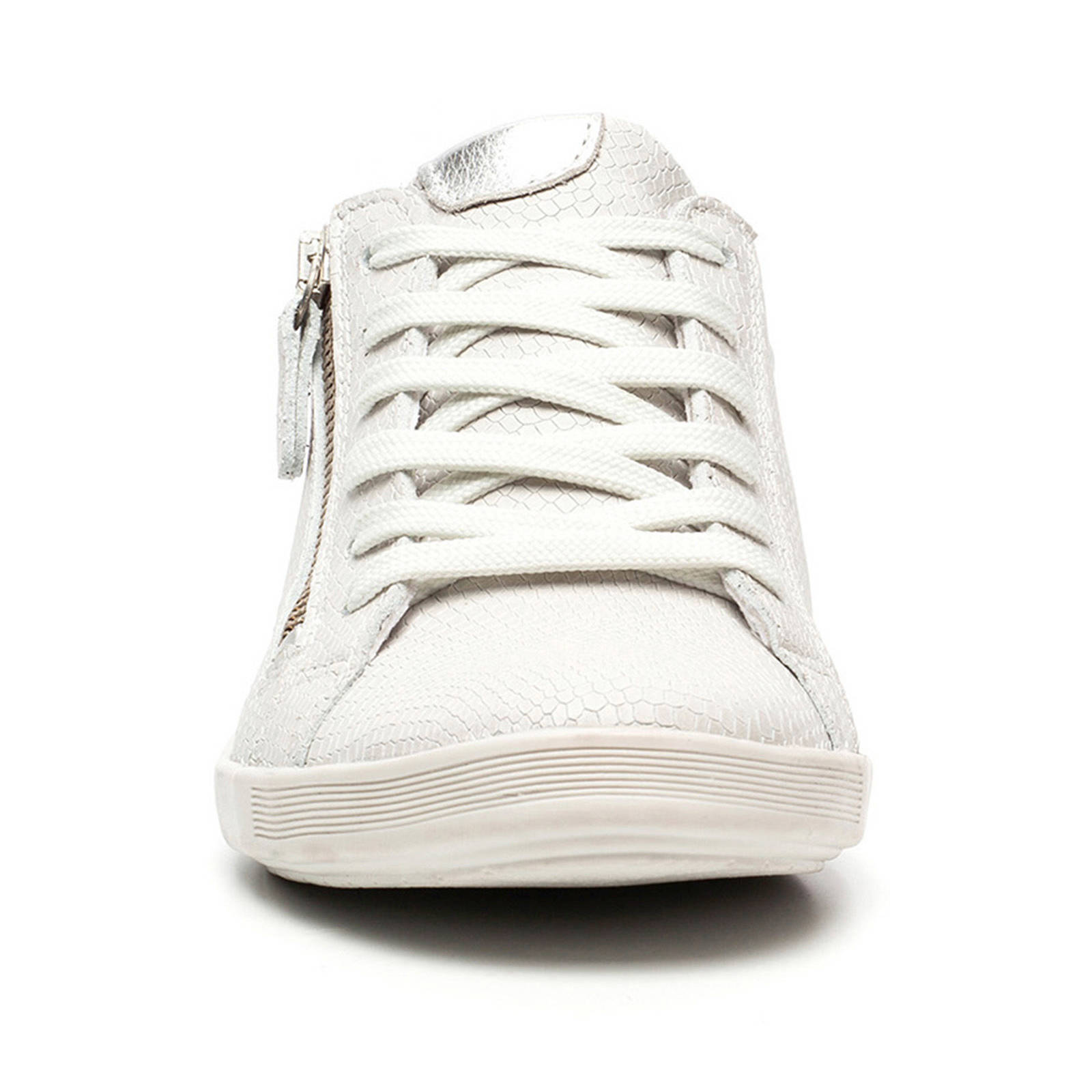 Hush Puppies leren sneakers wit | wehkamp