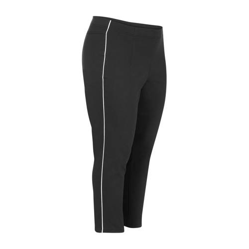 Miss Etam Plus Legging Met Zijstreep Zwart miss etam kopen in de aanbieding Miss Etam Plus Legging Met Zijstreep Zwart miss etam kopen in de aanbieding