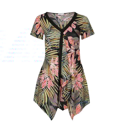 Paprika Tuniek Met Bladprint Groen paprika kopen in de aanbieding Paprika Tuniek Met Bladprint Groen paprika kopen in de aanbieding