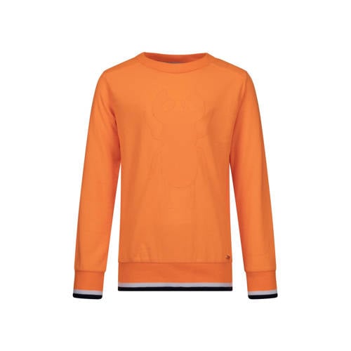 Baker Bridge Sweater Kesper Met Kever Oranje baker bridge kopen in de aanbieding