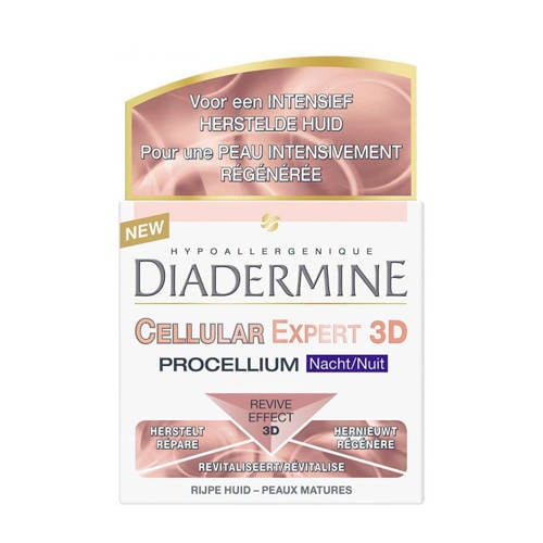 Diadermine Cellular Exper 3D Nachtcreme diadermine kopen in de aanbieding