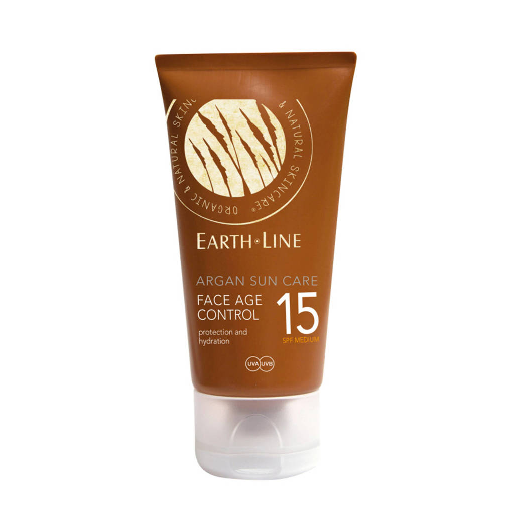 Earth-Line Argan Bio Sun Face SPF15 zonnebrand