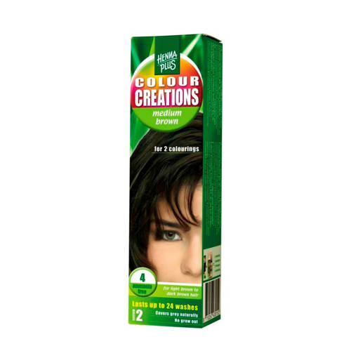 Hennaplus Colour Creations Haarkleuring 04 Medium Brown hennaplus kopen in de aanbieding Hennaplus Colour Creations Haarkleuring 04 Medium Brown hennaplus kopen in de aanbieding