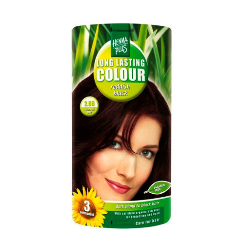 Hennaplus Long Lasting Colour Haarkleuring 0266 Reddish Black hennaplus kopen in de aanbieding Hennaplus Long Lasting Colour Haarkleuring 0266 Reddish Black hennaplus kopen in de aanbieding