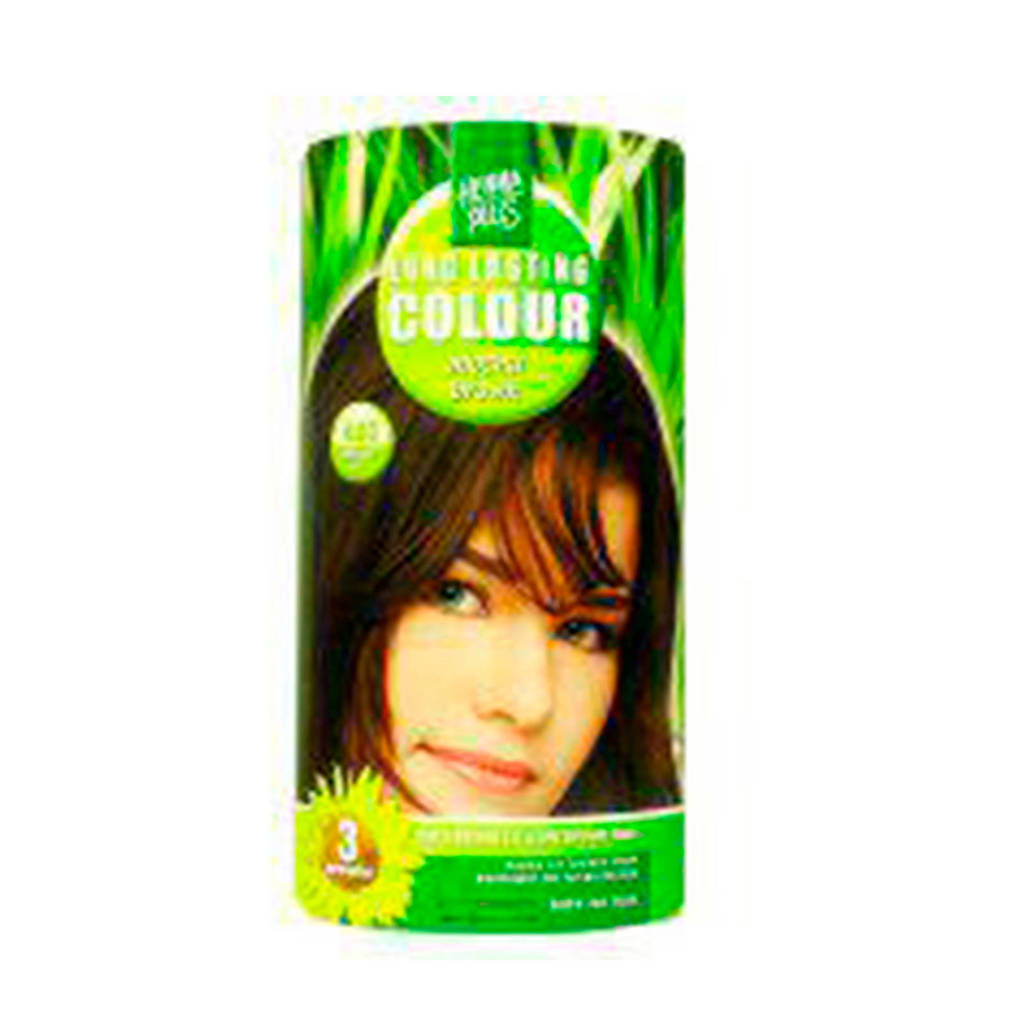 Hennaplus Long Lasting Colour haarkleuring - 04.03 mocha brown