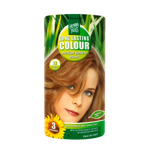 Hennaplus Long Lasting Colour Haarkleuring 073 Medium Goudblo hennaplus kopen in de aanbieding Hennaplus Long Lasting Colour Haarkleuring 073 Medium Goudblo hennaplus kopen in de aanbieding