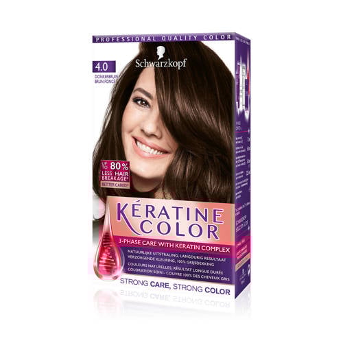 Keratine Color Haarkleuring 40 Donkerbruin keratine kopen in de aanbieding Keratine Color Haarkleuring 40 Donkerbruin keratine kopen in de aanbieding