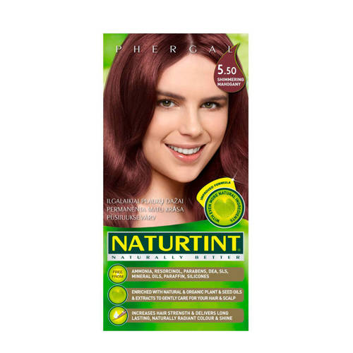 Naturtint Haarkleuring 550 Schitter Mahonie naturtint kopen in de aanbieding