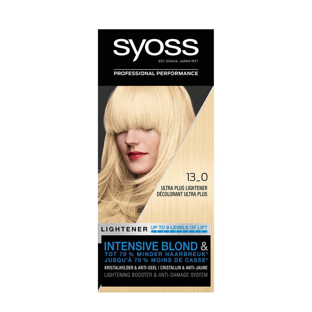 Syoss Color Blond Lighteners 13-0 Ultra Plus Lightener 1 stuks, 13-0 ultra plus lightener