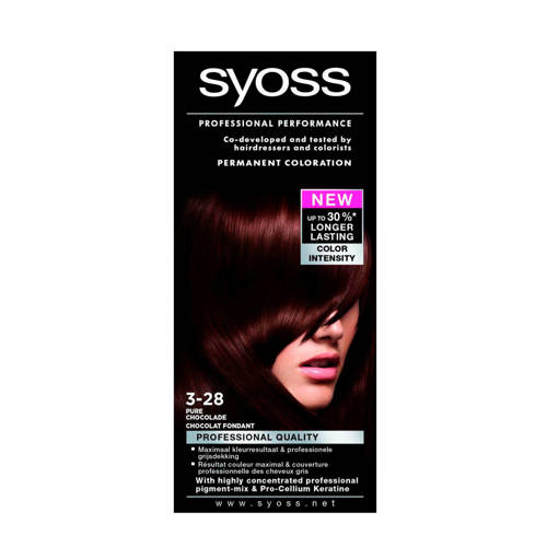 Syoss Color Haarkleuring 328 D Chocolade syoss kopen in de aanbieding Syoss Color Haarkleuring 328 D Chocolade syoss kopen in de aanbieding
